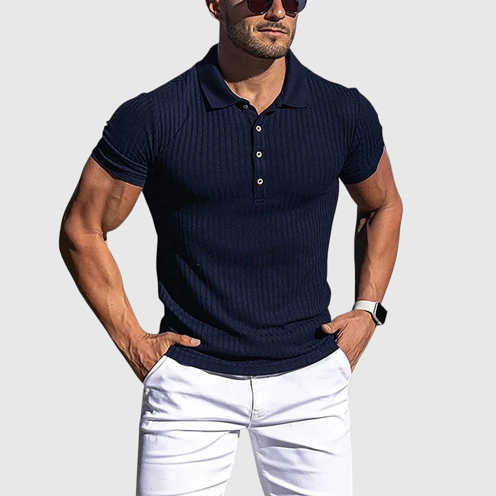 Libor | Polo a righe elegante