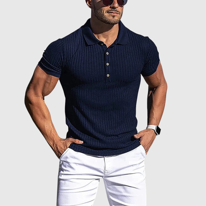 Libor | Polo a righe elegante