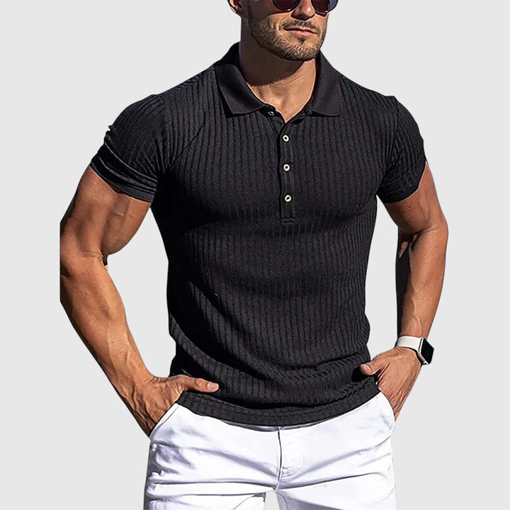 Libor | Polo a righe elegante