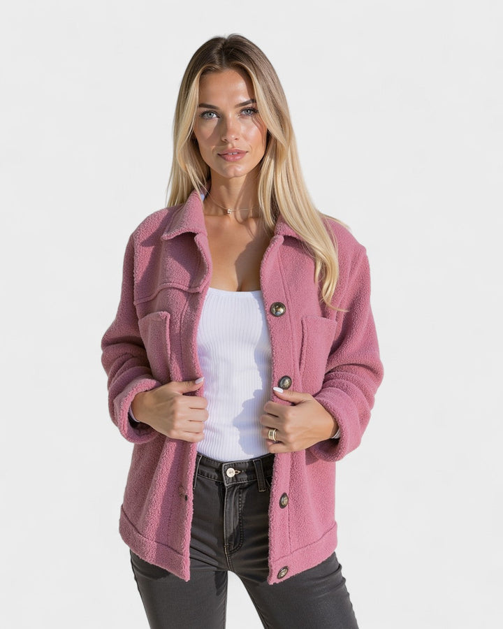 Selina™ Fleece giacca – Eleganza al caldo