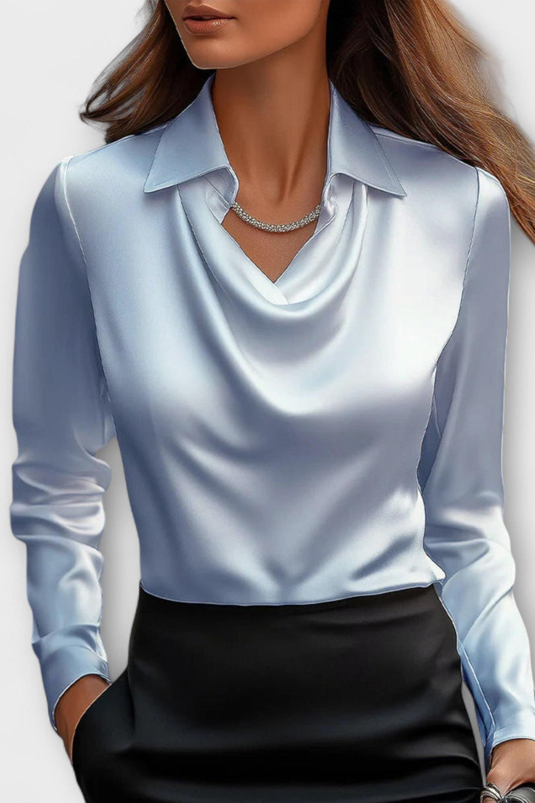 Sofia - Blusa lucida