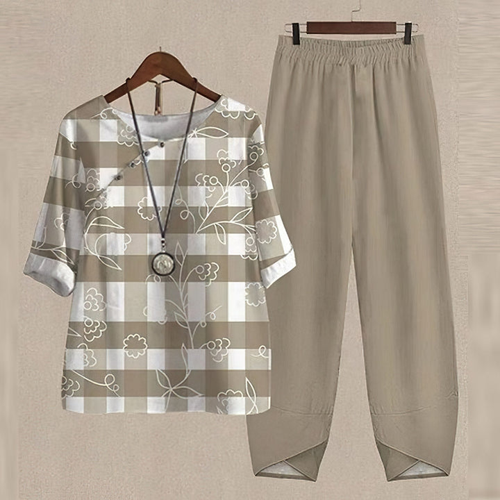 Lilou | Completo camicia e pantaloni comodo e chic