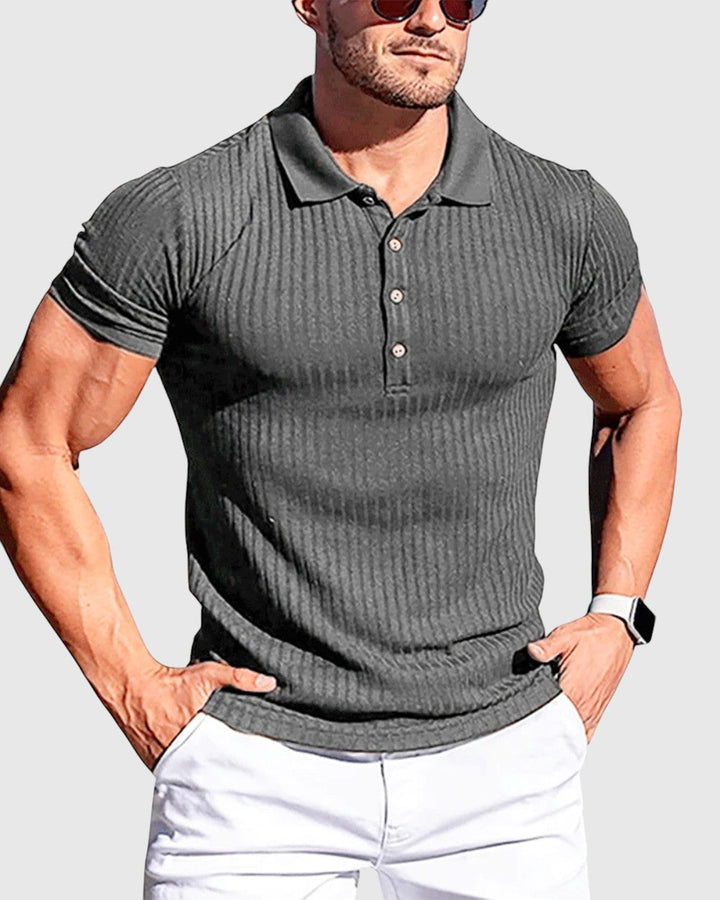 Libor | Polo a righe elegante