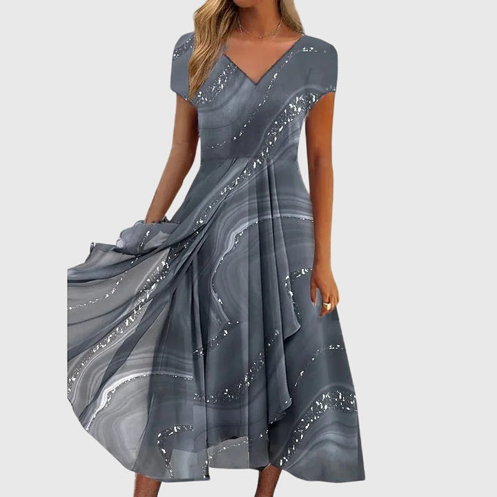 AUBRIELLE™ | Abito Midi Fluttuante