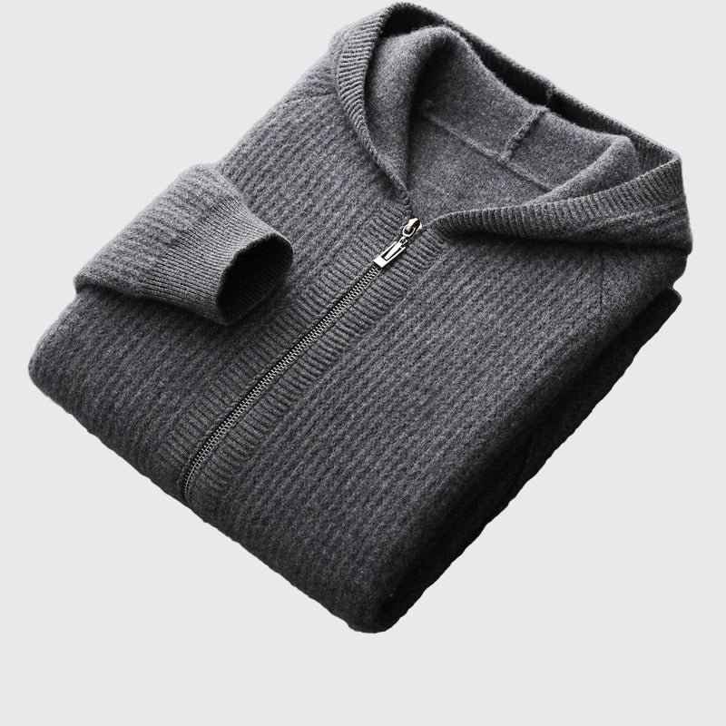 HOODIE IN LANA MERINO