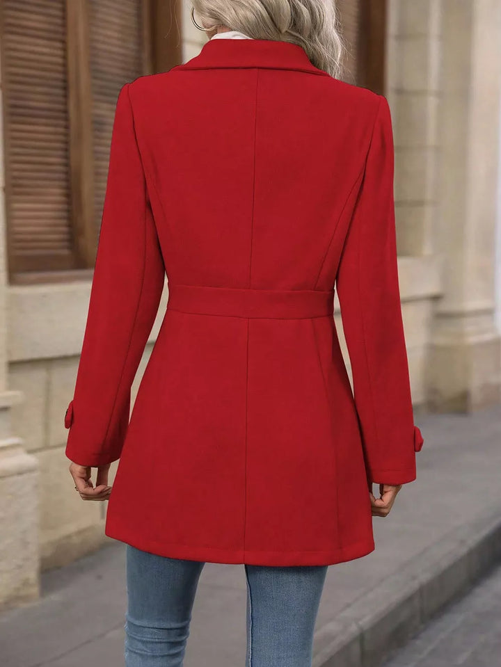 Veronika – Cappotto urbano premium con bottoni