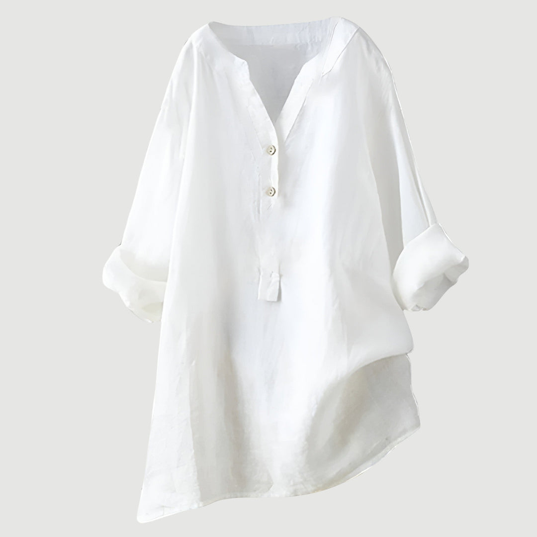 Freja™ | Camicia Leggera e Confortevole con Bottoni