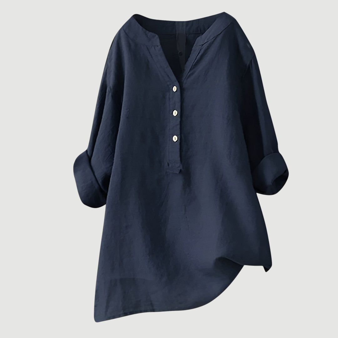 Freja™ | Camicia Leggera e Confortevole con Bottoni