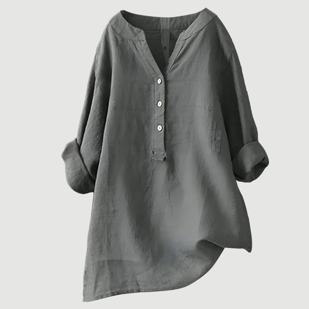 Freja™ | Camicia Leggera e Confortevole con Bottoni