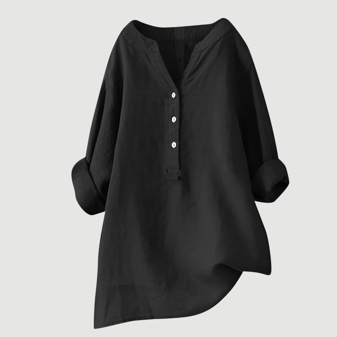 Freja™ | Camicia Leggera e Confortevole con Bottoni