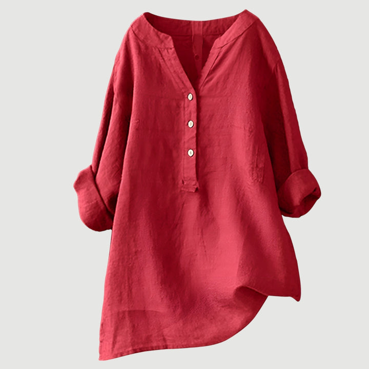 Freja™ | Camicia Leggera e Confortevole con Bottoni