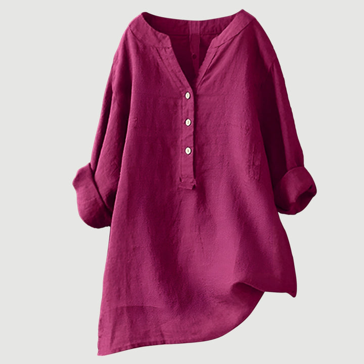 Freja™ | Camicia Leggera e Confortevole con Bottoni