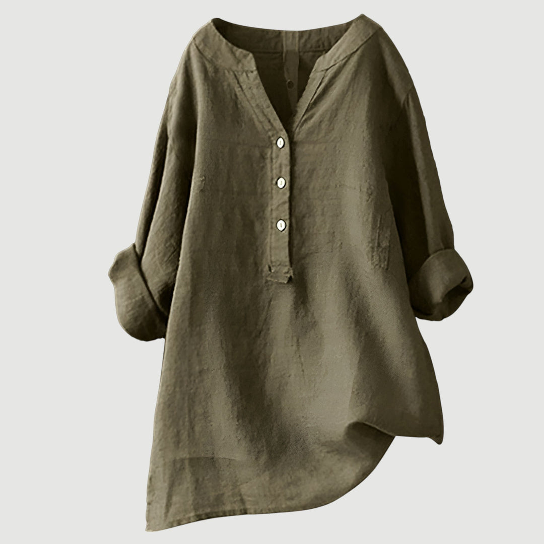 Freja™ | Camicia Leggera e Confortevole con Bottoni