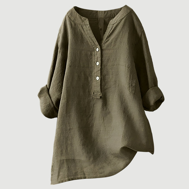 Freja™ | Camicia Leggera e Confortevole con Bottoni