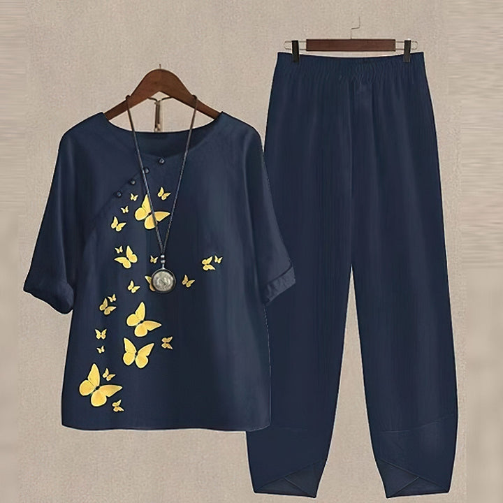 Lilou | Completo camicia e pantaloni comodo e chic