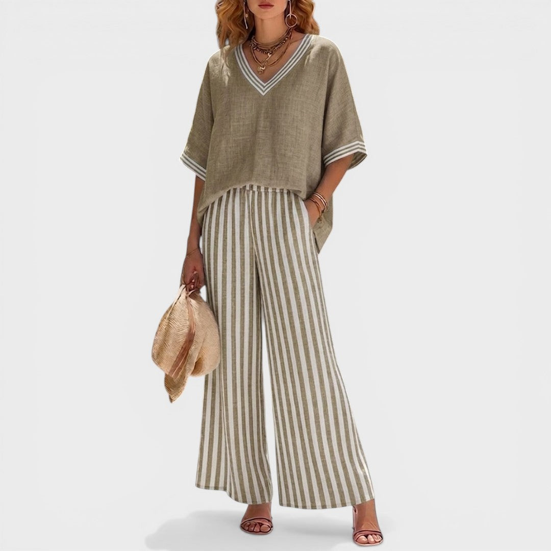 Ada™ | Completo elegante in lino