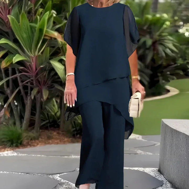 Linde | Set con top e pantaloni abbinati