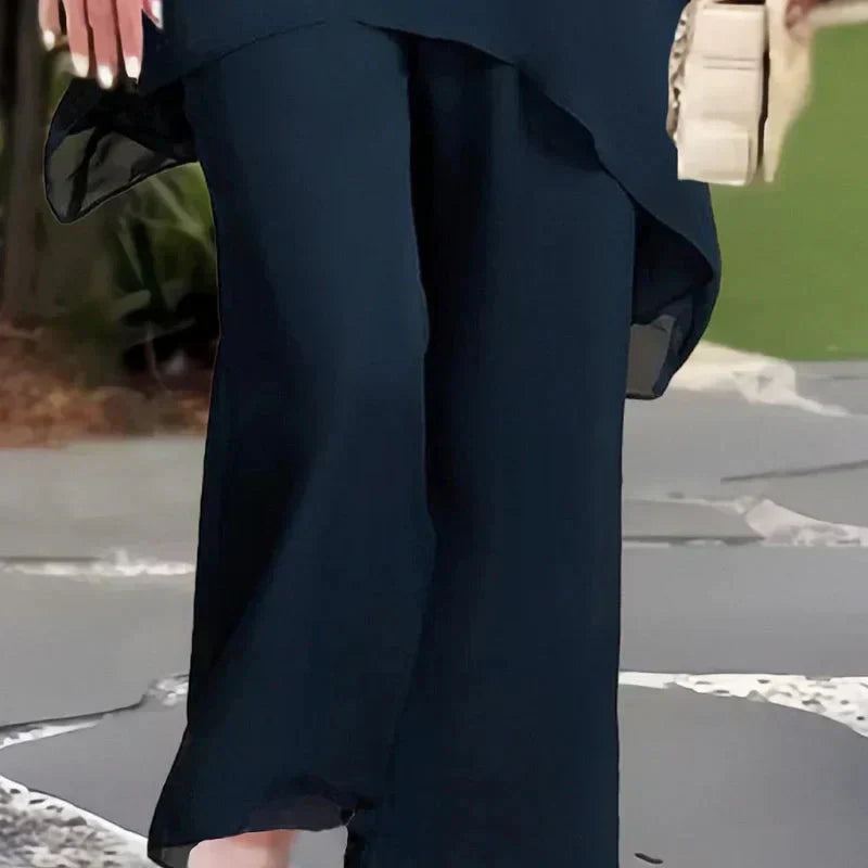 Linde | Set con top e pantaloni abbinati