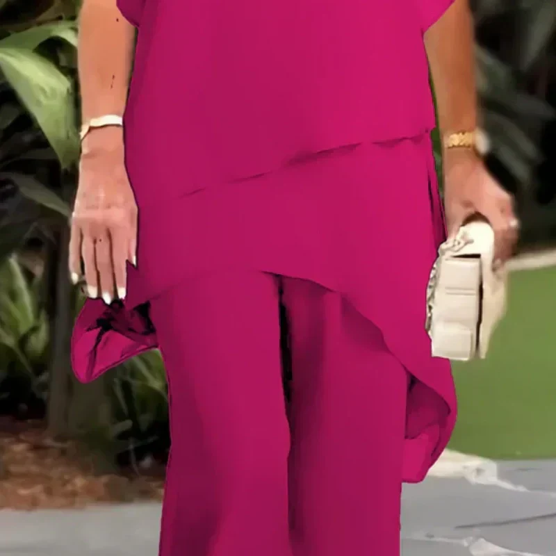 Linde | Set con top e pantaloni abbinati