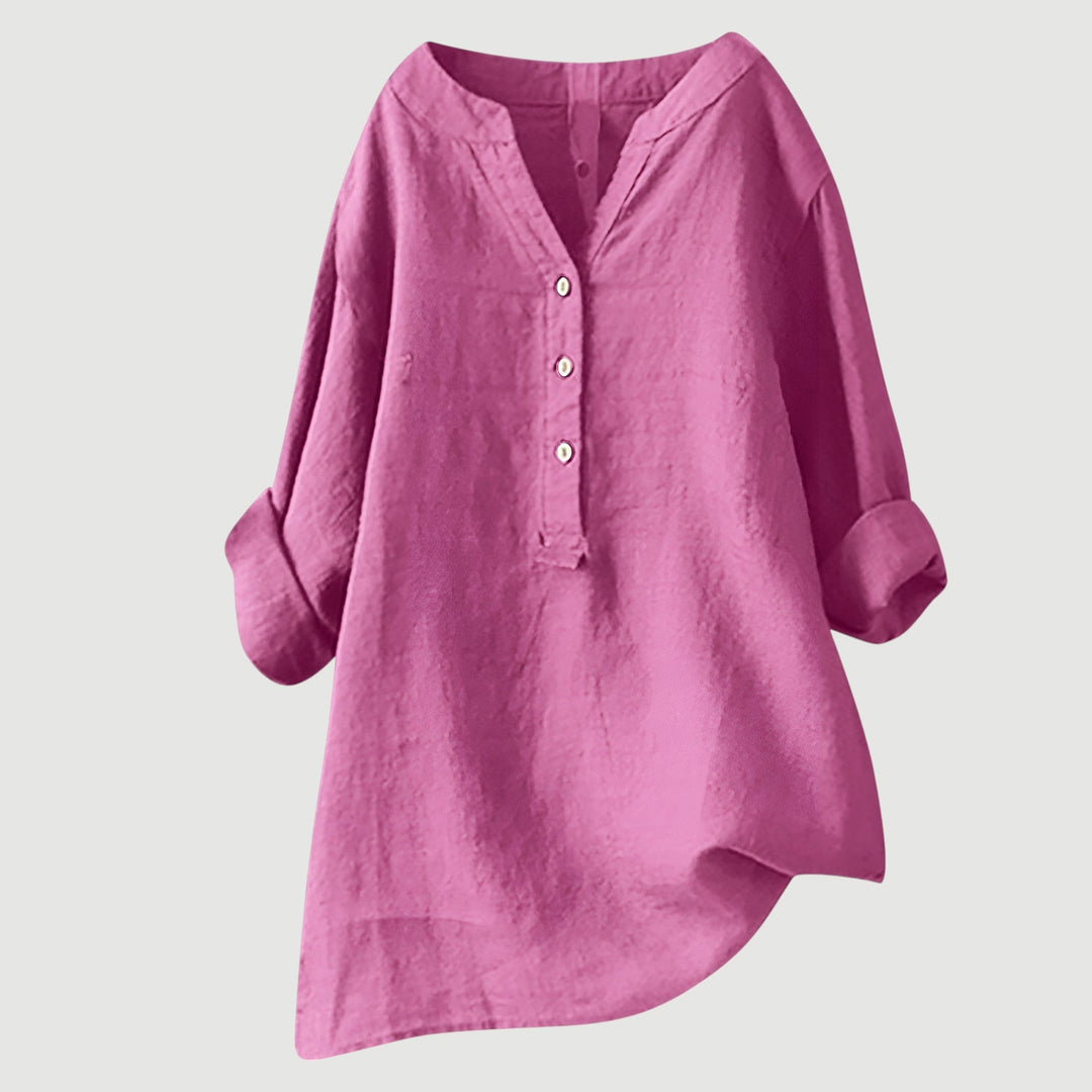 Freja™ | Camicia Leggera e Confortevole con Bottoni