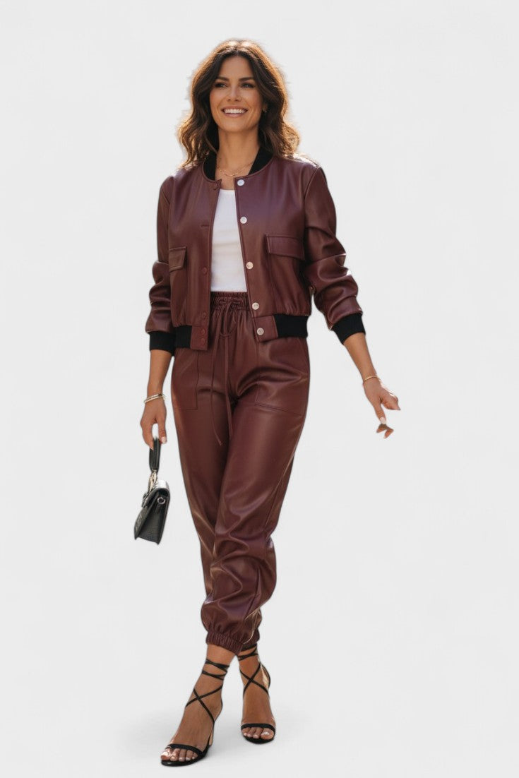 Lucie | Completo in pelle